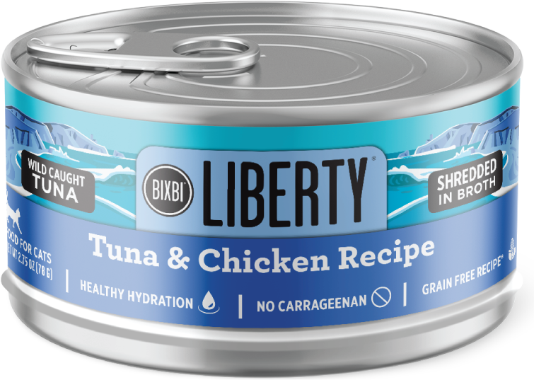 BIXBI Liberty - Tuna & Chicken Shreds